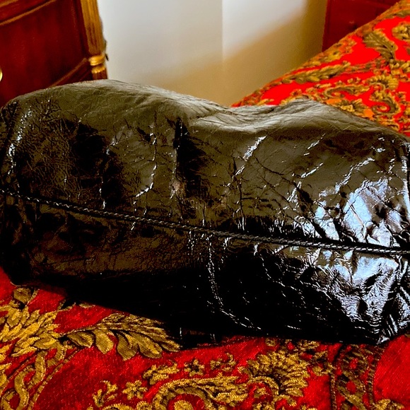 COPY - Black patent leather Fendi spy bag. Excellent condition. Very rare. - Picture 8 of 13